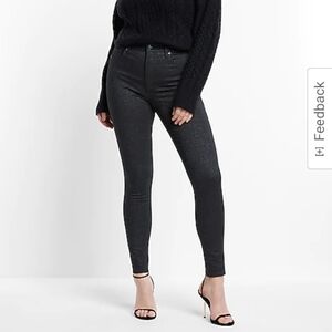 Express: 12 Long Sparkle Jeans